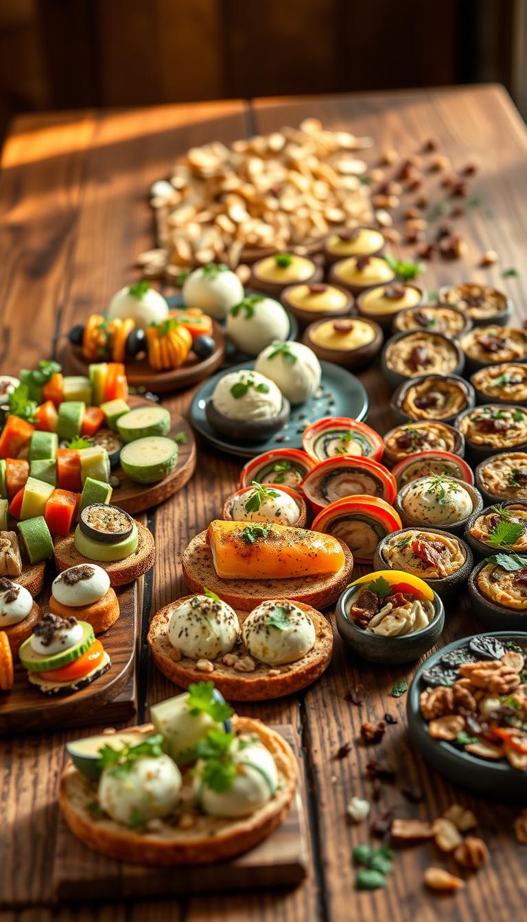 vegan finger food recipes