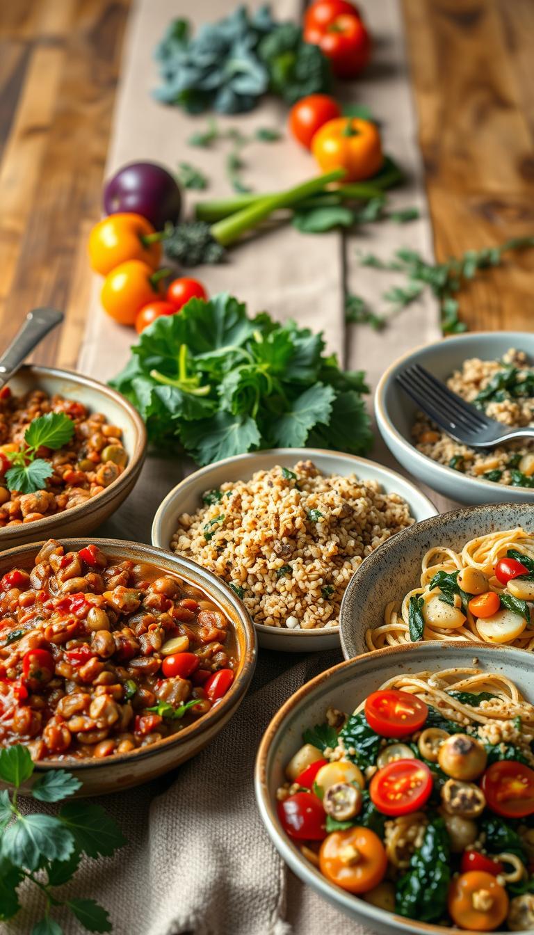 vegan main course recipes